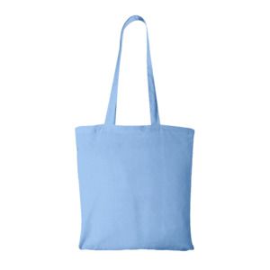 Westford Mill WM101 - Promo shoulder tote Sky Blue