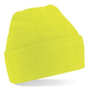 Beechfield BF045 - Original Cuffed Beanie Fluorescent Yellow