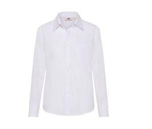 Fruit of the Loom SC411 - Lady-fit poplin long sleeve shirt