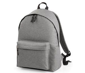 BagBase BG126 - TWO TONE FASHION BACKPACK Grey Marl