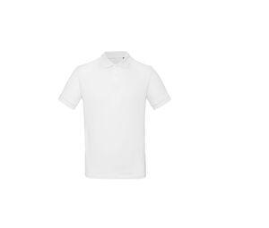 B&C BC400 - Polo bio homme White