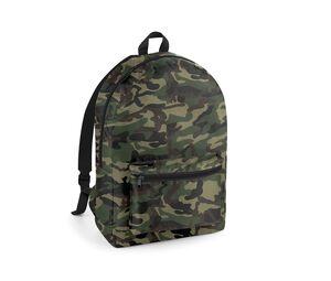 BAG BASE BG151 - PACKAWAY BACKPACK Jungle Camo/ Black