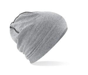 BEECHFIELD BF366 - Bonnet en coton Hemsedal Heather Grey/ Black