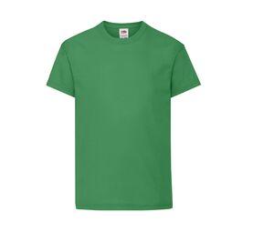 Fruit of the Loom SC1019 - Children's short-sleeves T-shirt Kelly Green