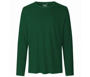 Neutral O61050 - Men's long-sleeved T-shirt Bottle Green