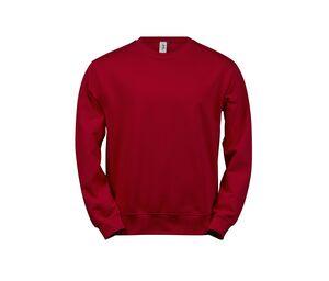 TEE JAYS TJ5100 - Sweat col rond en coton biologique Red