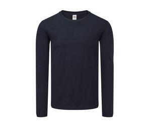 FRUIT OF THE LOOM SC153 - T-shirt manches longues Deep Navy