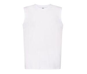 JHK JK406 - Men's sleeveless t-shirt White