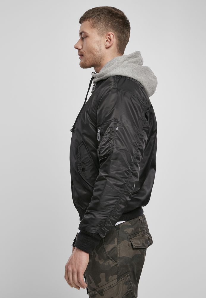 Brandit BD3150C - Hooded MA1 Bomber Jacket