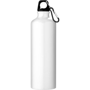 PF Concept 100297 - Oregon 770 ml aluminiumsflaske med karabinhager White