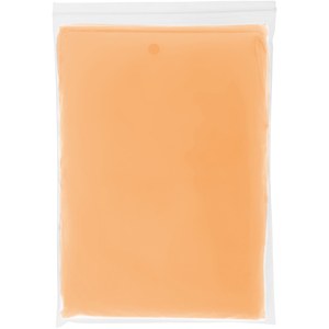 PF Concept 100429 - Ziva regnponcho til engangsbrug med opbevaringspose Orange