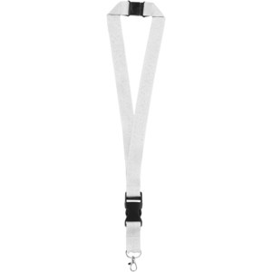 PF Concept 102130 - Yogi nøglesnor med aftageligt spænde, sikkerhedssplit White