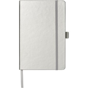 JournalBooks 107395 - Nova indbundet A5 notesblok Silver