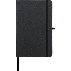Marksman 107575 - Atlana A5-notesbog lavet af læderstykker Solid Black