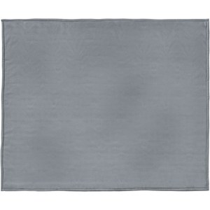 Seasons 112809 - Springwood blødt tæppe med fleece og sherpa Grey