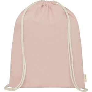 PF Concept 120490 - Orissa 100 g/m² GOTS rygsæk med snøre i økologisk bomuld 5L Pale blush pink