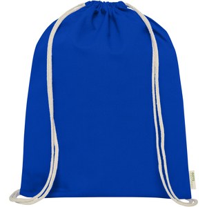 PF Concept 120490 - Orissa 100 g/m² GOTS rygsæk med snøre i økologisk bomuld 5L Royal Blue