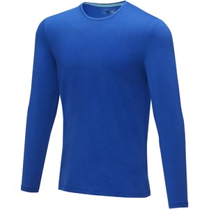 Elevate NXT 38018 - Ponoka langærmet økologisk t-shirt til mænd Pool Blue