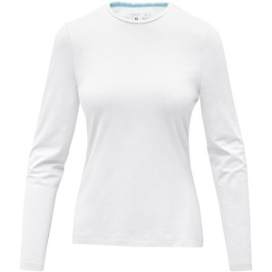 Elevate NXT 38019 - Ponoka langærmet økologisk t-shirt til kvinder White