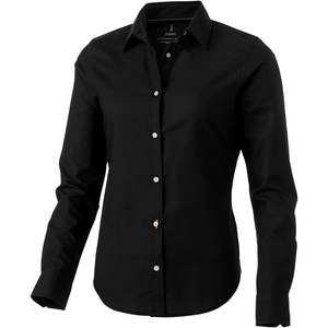 Elevate Life 38163 - Vaillant langærmet oxford dameskjorte Solid Black