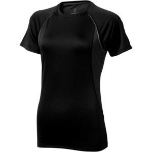 Elevate Life 39016 - Quebec kortærmet cool fit t-shirt til kvinder Solid Black