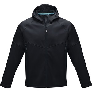 Elevate NXT 37504 - Coltan softshell GRS-jakke fremstillet af genanvendte materialer til mænd Solid Black