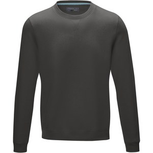 Elevate NXT 37512 - Jasper GOTS økologisk sweater med rund hals til mænd fremstillet af genanvendt materiale