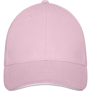 Elevate Life 38679 - Darton sandwich cap med 6 paneler Light Pink
