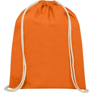 PF Concept 120575 - Oregon 140 g/m² bomulds rygsæk med snøre  5L Orange