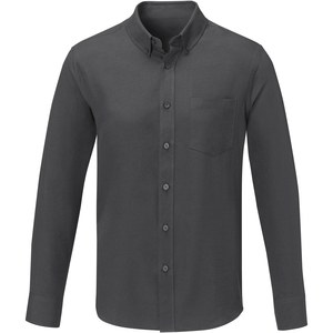 Elevate Essentials 38178 - Pollux langærmet skjorte til mænd Storm Grey