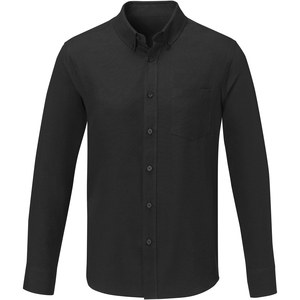 Elevate Essentials 38178 - Pollux langærmet skjorte til mænd Solid Black