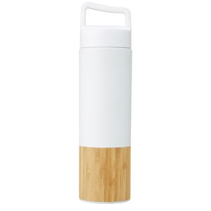 PF Concept 100669 - Torne 540 ml kobber vakuum isoleret flaske i rustfrit stål med bambus ydervæg White