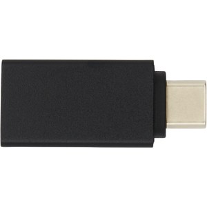 Tekiō® 124210 - ADAPT aluminium USB-C til USB-A 3.0-adapter Solid Black