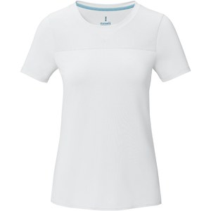 Elevate NXT 37523 - Borax kortærmet cool fit T-shirt med V-hals i genanvendt GRS til kvinder White