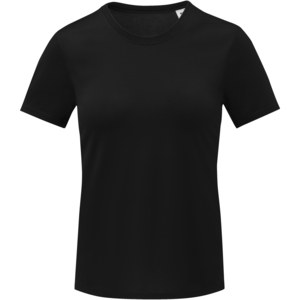 Elevate Essentials 39020 - Kratos kortærmet cool-fit T-shirt med rund hals til kvinder Solid Black