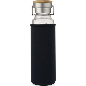 PF Concept 100696 - Thor 660 ml glasflaske med neoprenhylster Solid Black