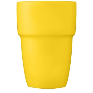 PF Concept 100686 - Staki 4 delt gavesæt med 280 ml stabelbare krus Yellow