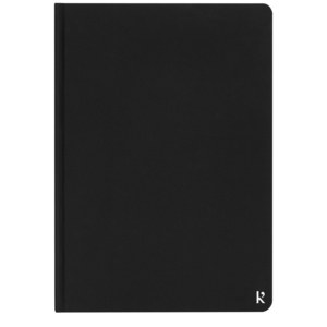 Karst® 107790 - Karst® A5 notesbog med hardcover Solid Black