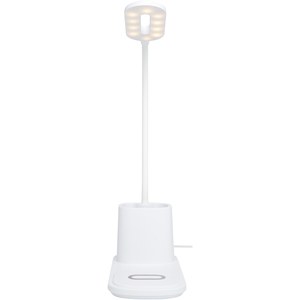 PF Concept 124249 - Bright bordlampe og organizer med trådløs oplader White