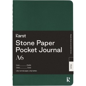 Karst® 107799 - Karst® A6 lommedagbog i stenpapir — blank