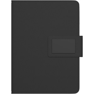SCX.design 2PX011 - SCX.design O16 A5 notesbog-powerbank med lys Solid Black