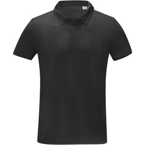 Elevate Essentials 39094 - Deimos kortærmet cool fit polo til mænd Solid Black