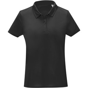Elevate Essentials 39095 - Deimos kortærmet cool fit polo til kvinder Solid Black