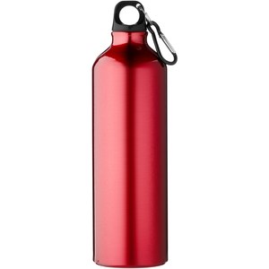 PF Concept 100739 - Oregon 770 ml RCS certificeret genvundet  aluminiumsflaske med karabinhager Red