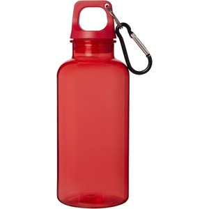PF Concept 100778 - Oregon 400 ml RCS certificeret vandflaske af genvundet plast med karabinhage Red
