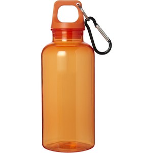 PF Concept 100778 - Oregon 400 ml RCS certificeret vandflaske af genvundet plast med karabinhage Orange