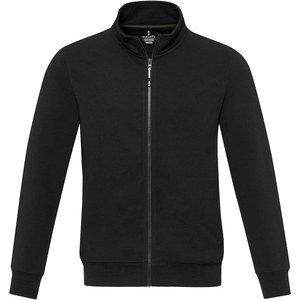 Elevate NXT 37540 - Galena unisex Aware™ sweater med fuld lynlås i genvundet materiale Solid Black