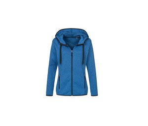 STEDMAN ST5950 - Fleece jacket for women Blue Melange