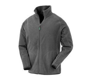 RESULT RS907X - RECYCLED MICROFLEECE JACKET Grey