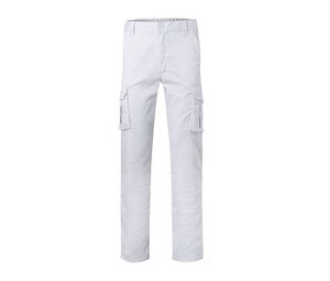 VELILLA V103JS - Multipocket Stretch Trousers White